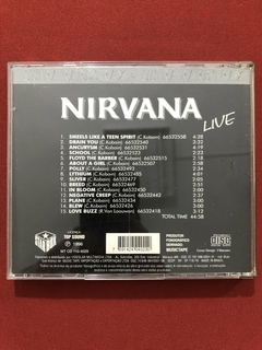 CD - Nirvana - Live - 1996 - Nacional - Seminovo - comprar online