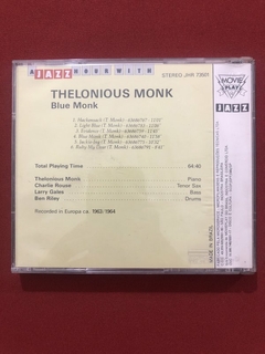 CD - Thelonious Monk - Blue Monk - Jazz - 1989 - Nacional - comprar online