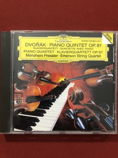 CD - Antonín Dvorák - Piano Quintet OP. 81 - Import. - Semin