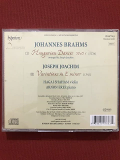 CD - Brahms - Joachim - Hungarian Dances - Importado - Semi. - comprar online