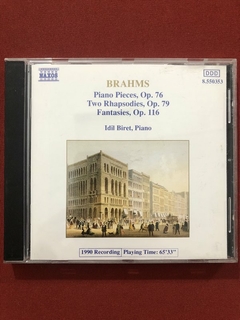 CD - Brahms - Piano Pieces Op. 76, Two Rhapsodies Op. 79