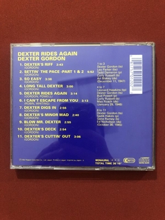 CD - Dexter Gordon - Dexter Rides Again - Import. - Seminovo - comprar online