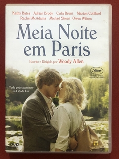 DVD - Meia Noite Em Paris - Direção: Woody Allen - Seminovo