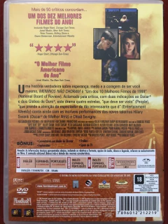 DVD - Meninos Não Choram - Dir. Kimberly Peirce - Seminovo - comprar online