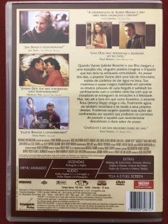 DVD - Chocolate - Juliette Binoche - Alfred Molina- Semin. - comprar online