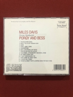 CD - Miles Davis - Porgy And Bess - 1987 - Nacional - comprar online