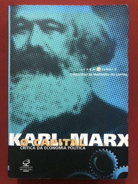 Livro - O Capital - Volume 1 - Karl Marx - Civilização Brasileira - Seminovo