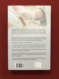 Livro- Interpretação De Exames Bioquímicos Para O Nutri - comprar online