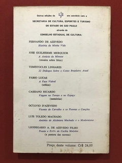 Livro - Mário De Andrade, Um Pouco - Oneyda Alvarenga - José Olympio - comprar online