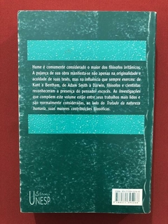 Livro- Investigações Sobre O Entendimento Humano- David Hume - comprar online