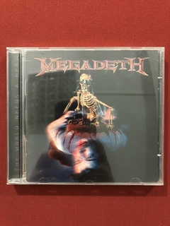 CD - Megadeth - The World Needs A Hero - Nacional - Seminovo