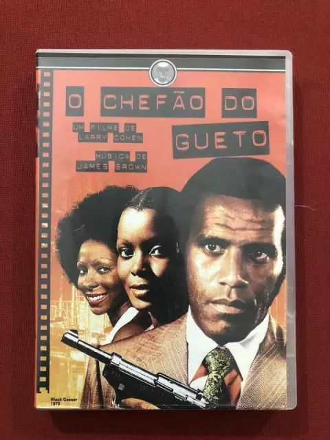 DVD - O Chefão Do Gueto - Larry Cohen - James Brown