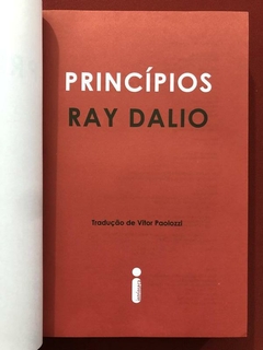 Livro - Princípios - Ray Dalio - Ed. Intrínseca - Seminovo na internet