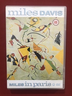 DVD - Miles Davis - Miles In Paris - Importado - 1989