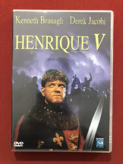 DVD - Henrique V - Kenneth Branagh - Drek Jacobi - Seminovo