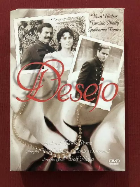 DVD - Box Desejo - 3 Discos - Wolf Maya E Denise Saraceni