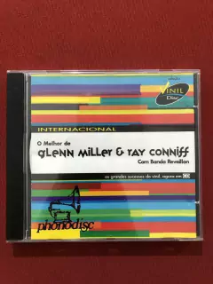 CD - Glenn Miller & Ray Conniff - O Melhor De - Seminovo