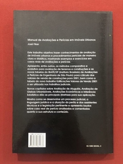 Livro - Manual De Avaliações E Perícias Em Imóveis Urbanos - José Fiker - comprar online