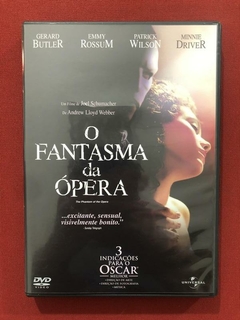 DVD - O Fantasma da Ópera - G. Butler - J. Schumacher - Semi