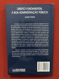 Livro - Direito Fundamental À Boa Administração - Seminovo - comprar online