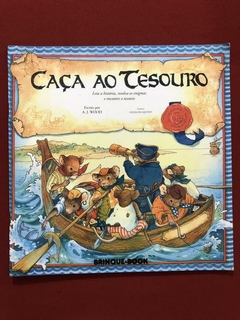 Livro - Caça Ao Tesouro - A. J. Wood - Ed. Brinque-book