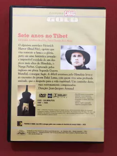 DVD - Sete Anos No Tibet - Brad Pitt - Caras - Seminovo - comprar online