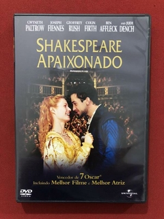 DVD - Shakespeare Apaixonado - Gwyneth Paltrow - Seminovo