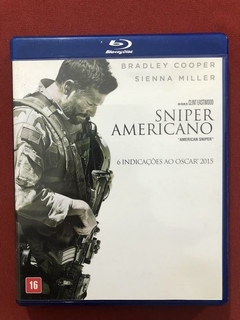 Blu-ray - Sniper Americano - Clint Eastwood - Seminovo