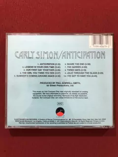 CD - Carly Simon - Anticipation - Importado - 1971 - comprar online