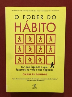 Livro - O Poder Do Hábito - Charles Duhigg - Objetiva - Seminovo