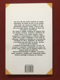 Livro - Ser Criativo - Stephen Nachmanovitch - Summus Editorial - comprar online