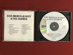 CD - Dave Brubeck Quartet & Paul Desmond - Moods - Seminovo na internet
