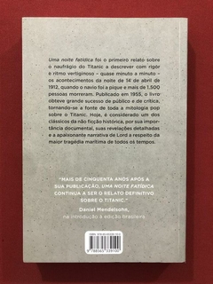 Livro - Uma Noite Fatídica - Walter Lord - Três Estrelas - Seminovo - comprar online