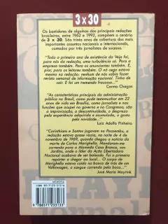 Livro Três Vezes Trinta Os Bastidores Da Imprensa Brasileira - comprar online