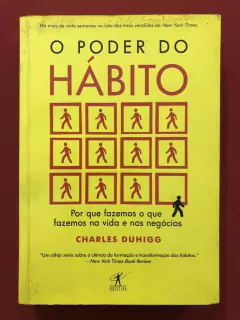 Livro - O Poder Do Hábito - Charles Duhigg - Editora Objetiva