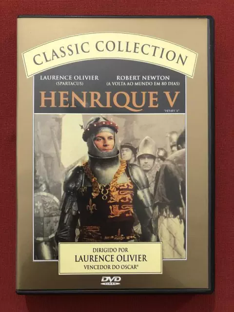 DVD - Henrique V - Laurence Olivier - Classic - Seminovo