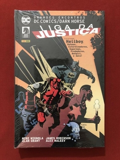 HQ- Liga Da Justiça - Grandes Encontros DC/ Dark Horse- Novo