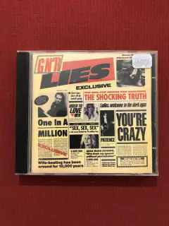 CD - Guns N' Roses - GN'R Lies - Nacional - 1988 - Seminovo