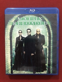 Blu-ray - Matrix Reloaded - Laurence Fishburn - Seminovo