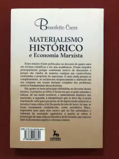 Livro - Materialismo Histórico E Economia Marxista - Benedetto Croce - Seminovo - comprar online