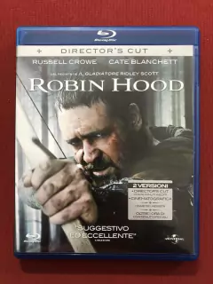 Blu-ray Duplo - Robin Hood - Russell Crowe - Import. - Semin na internet