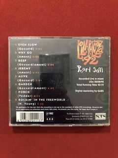 CD - Pearl Jam - Lollapalooza - Importado - Seminovo - comprar online