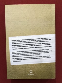 Livro- China S. A. - Ted C. Fishman - Ed. Ediouro - Seminovo - comprar online