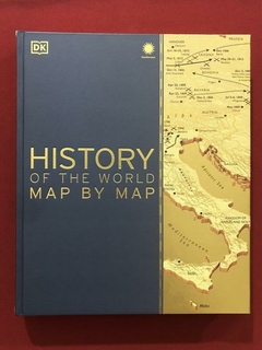 Livro- History Of The World Map By Map - Capa Dura- Seminovo