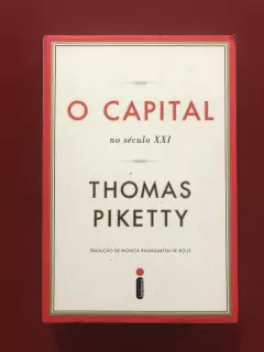 Livro - O Capital No Século XXI - Thomas Piketty - Seminovo