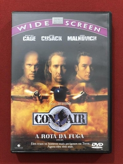 DVD - Con Air - A Rota De Fuga - Nicolas Cage - Seminovo