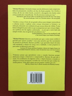 Livro - Cérebro E Crença - Michael Shermer - Ed. JSN - Seminovo - comprar online