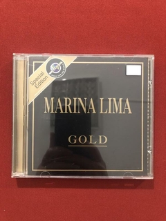 CD - Marina Lima - Gold - Nacional - Seminovo