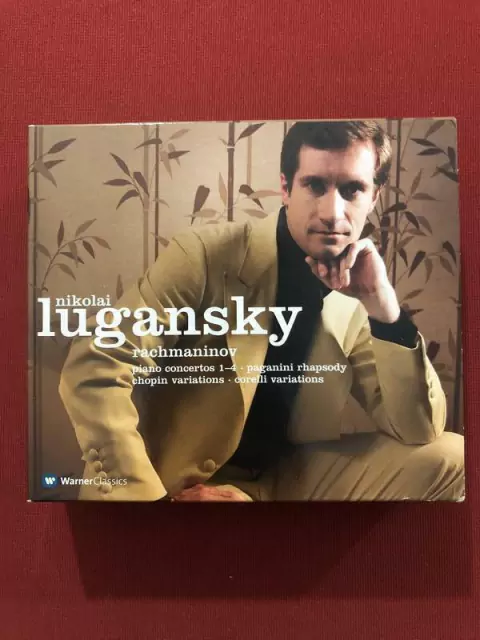 CD - Box Nikolai Lugansky - Rachmaninov - Importado - Semin.