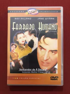 DVD - Farrapo Humano - Ray Millano - Billy Wilder - Seminovo
